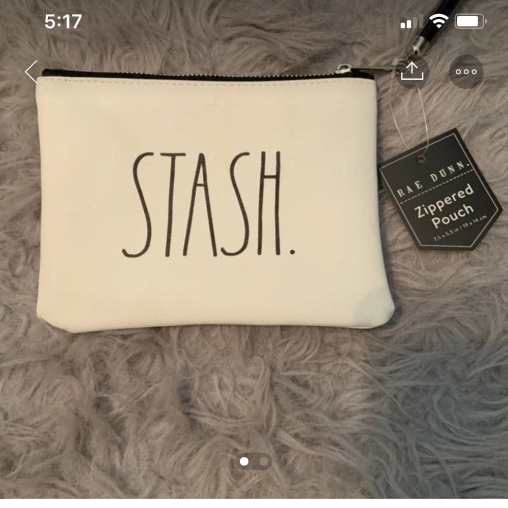 Rae Dunn Zipper Pouch